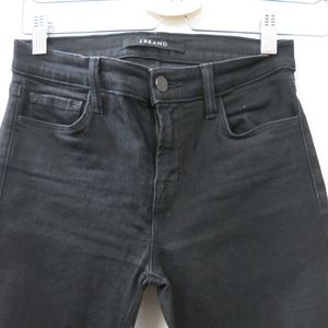 J Brand Skinny Leg Vanity Black Jeans Size 25